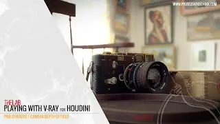 TheLab | Playing with PBR shaders with V-Ray in Houdini