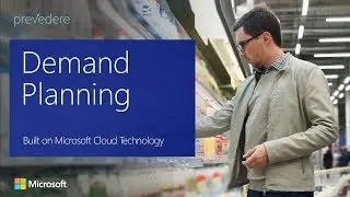 Prevedere Demand Planning Solution for CPG Overview - Microsoft