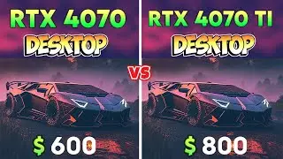 RTX 4070 vs RTX 4070 Ti - TESTED 15 GAMES [4K]