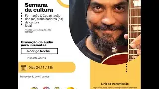 Gravação de Áudio Para Iniciantes Home Studio