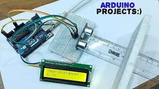 Distance Measurement Using Ultrasonic Sensor | Arduino Uno Projects !