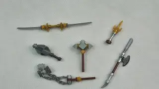 HOW2MAKE: LEGO Medieval Weapons(Legendary Edition)
