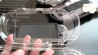 Unboxing PS VITA CLEAR BODY CASE