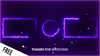 2D animated Endscreen/Outro Pack | Free Stock Footages Download | For both Mobile & PC| PUL VFX.