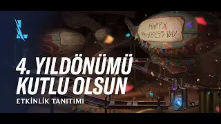 4. Yıldönümümüz Kutlu Olsun! | Etkinlik Tanıtımı - League of Legends: Wild Rift