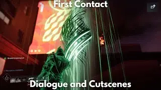 First Contact (Story Quest), Dialogue and Cutscenes [4K] - Destiny 2, Lightfall