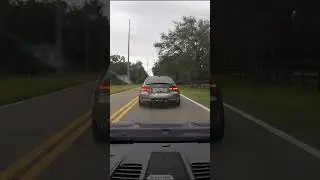 Chasing e92 M3 w Cheat Code GT3 RS