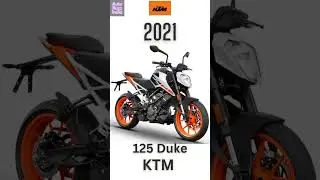 Evolution KTM Duke 125 #shorts