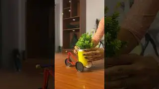 Easy-to-Make Decor Rikshaw and flower vase #short #reel #viralshort #diycraft #craftideas #viral