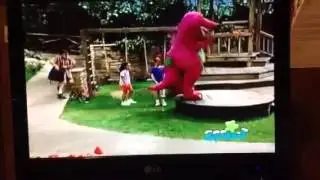 Barney comes to life (Hi Professor Tinkerputt (This Way In! This Way Out!))