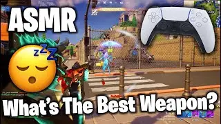[ASMR]😴Fortnite: ZERO BUILDS - What's The Best Weapon This Season?! 🎮Controller Sounds