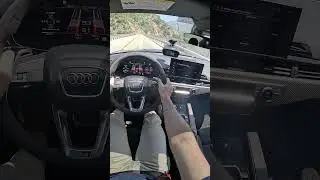 The Audi RS5 Competition Gets to 60 in Under 3.6 Seconds (POV Drive #shorts)