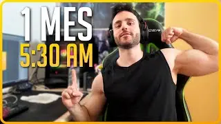 1 MES DESPERTANDO 5:30 am (mi opinión sincera) | Makina Vlog 5