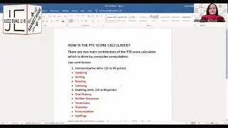 PTE VOICE SIGNATURE, SCORING CRITERIA AND MODULES