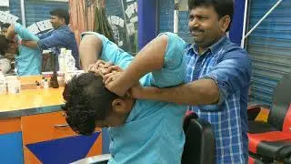 body pain relief back cracking with Head massage for mind refreshing | Indian ASMR
