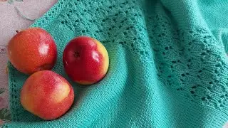 Такую модель ещё не вязала... Как будет смотреться пока не знаю...