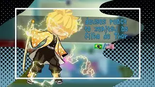 deuses react to zenitsu as filho de Thor