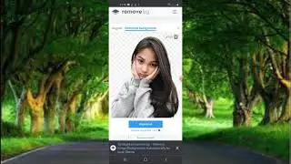 menghapus background foto