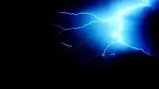 Thunderstorm Intense Lightning Strikes At Night | Background Video Effects HD