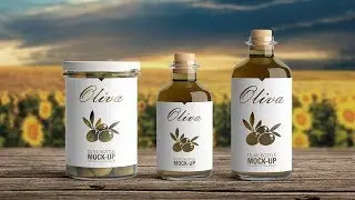 Oil Package Mock-Up Bundle #2 | How To Use