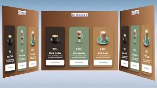 Create Coffee Website With Animations | HTML and CSS Projects