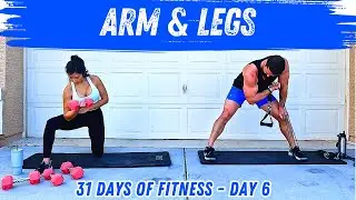Legs and Arms Fat Burning Workout