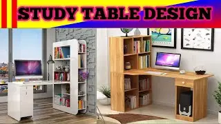 Top Study Table Design Ideas Catalogue 2020 / Modern Small Space Study Table Design 2020.