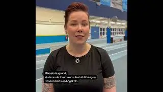 Mikaela Haglund, studerande Idrottskonsulentutbildningen Bosön Idrottsfolkhögskola