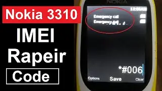 Nokia 3310 imei change code repair imei to fix Invalid Sim 2021