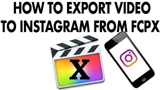 How to add a video to your Instagram story from Final cut pro X tutorial easy