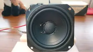 Carbonneau poly cone woofer acoustic bass test