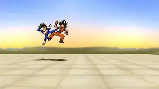 [2.5D] Goku vs. Vegeta (Test)