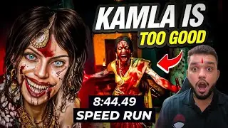 KAMLA Speedrun in 8 Minutes - (HORROR GAME)