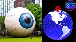 Giant Eyeball 👁️ found on Google Earth 