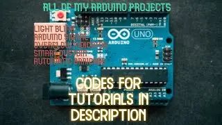 A compilation of all my Arduino projects