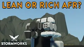 Modular Engine Test - Do AFR Values Matter? - Which One Better? - Stormworks