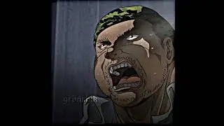 Баки ломает гипс на своей руке #эдит #alightmotion #capcut #hanma #anime #baki #shorts  #fyp