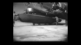 B-17 Bombers drop airborne lifeboats (1944)