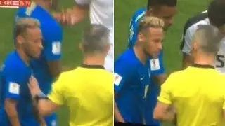 Breaking News-What Neymar Said To The Referee During Brazil Vs. Costa Rica