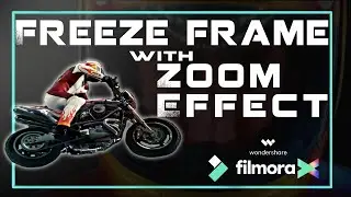 Freeze Frame With Zoom Effect in Filmora X | Freeze Frame in Filmora X 