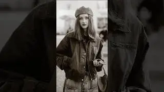 ОНА БЫЛА ОЧЕНЬ СТИЛЬНО ОДЕТА #уличныйфотограф #streetfotography #photography #street #казань #