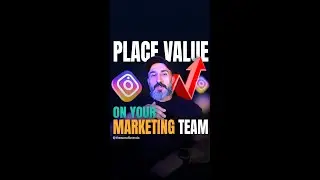 PLACE VALUE ON YOUR MARKETING TEAM #marketing #instagram #branding #branding101 #entrepreneur #ai
