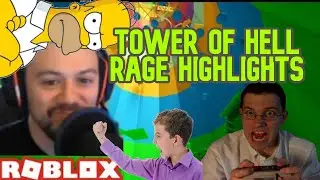 TOWER OF HELL SUCKS! PyxlDev ObrenTune | ROBLOX | RAGE COMPILATION