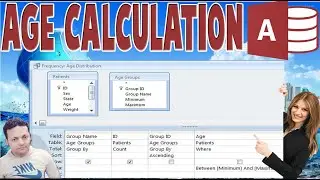 AGE CALCULATION 🧮 IN MICROSOFT ACCESS  #microsoftaccess