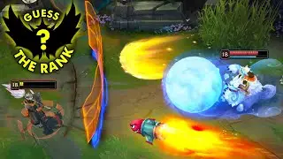 BRONZE or CHALLENGER? - GUESS THE RANKS CHALLENGE (League of Legends)