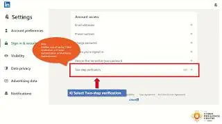 How to enable 2-Step Verification for LinkedIn