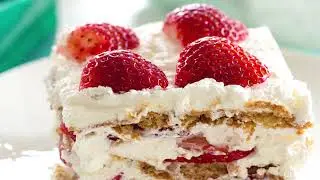 Strawberry Icebox Cake