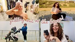 getting out of the house postpartum + my c section recovery timeline