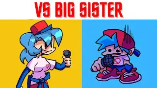 Friday Night Funkin'  VS Big Sister FULL WEEK + Cutscenes HARD (FNF Mod)