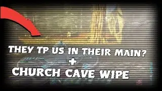 THEY TP US IN THEIR MAIN? + CHURCH CAVE WIPE! Ark Official PvP! Ark Survival Evolved
